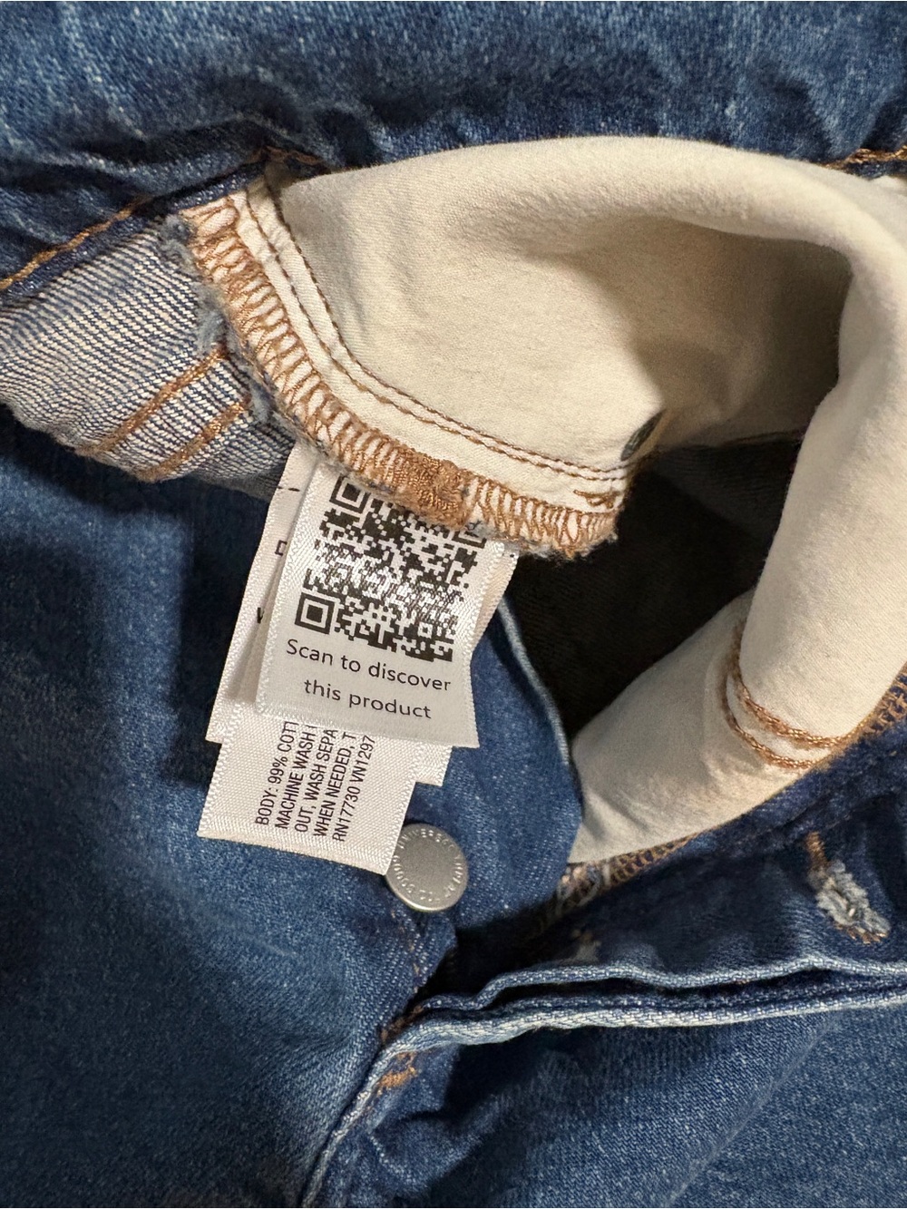 Universal Thread highest straight Button-Fly Jeans - Picture 3 of 5